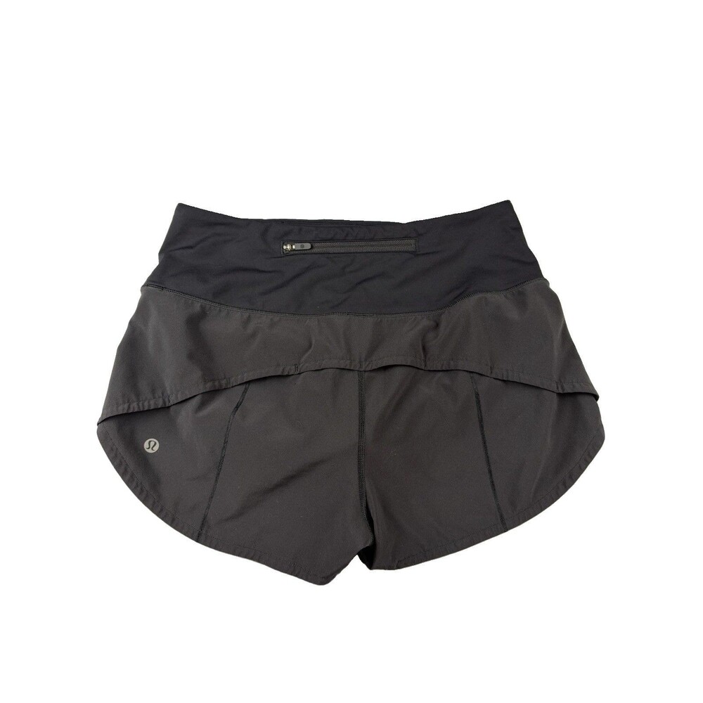 Lululemon Speed Up High-rise 2.5” Inseam Lined Short Size 6 Black